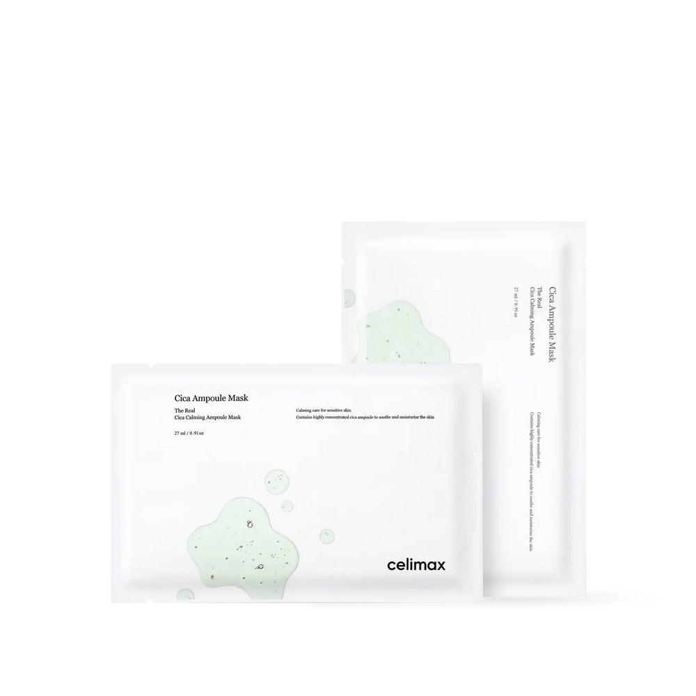 The Real Cica Calming Ampoule Mask- 2 Size