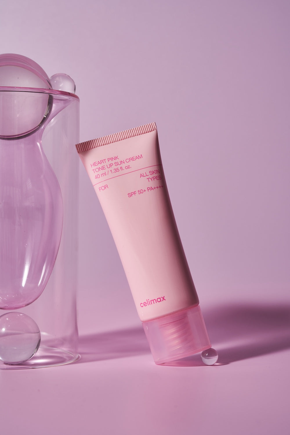 HEART PINK TONE UP SUN CREAM 40ml