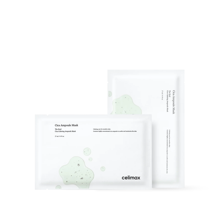 The Real Cica Calming Ampoule Mask- 2 Size — 1