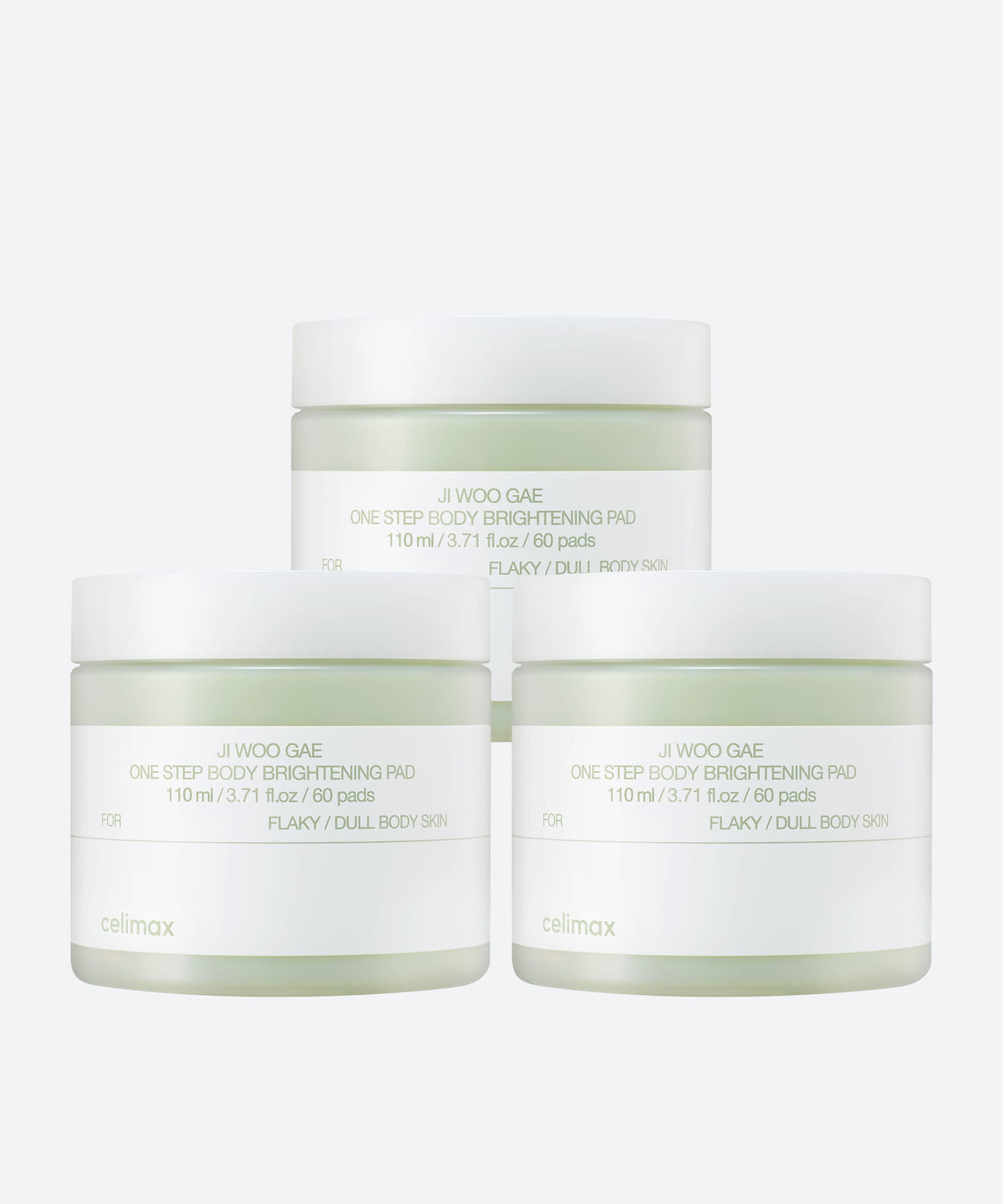 Ji Woo Gae One Step Body Brightening Pad 60pads