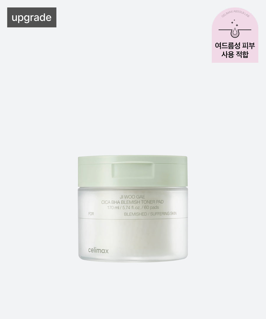 Ji Woo Gae Cica BHA Blemish Toner Pad 60pad — 1