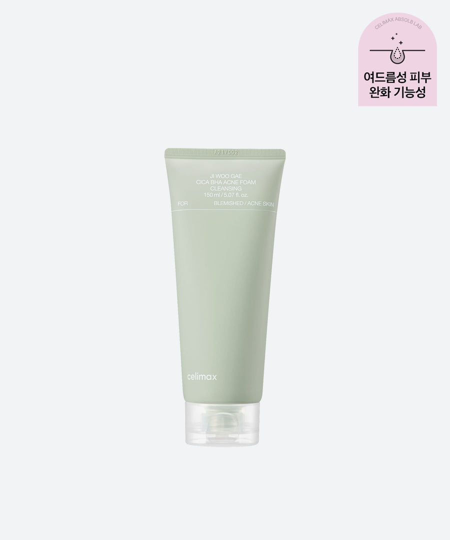 Ji Woo Gae Cica BHA Acne Foam Cleansing 150ml — 1